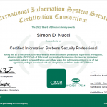 CISSP 2021-2024 Course Certificate